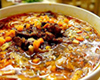 Qishan Shaozi Noodles is held high regard for its thin and smooth texture, savory fried minced pork, oily soup, sour and spicy taste. 