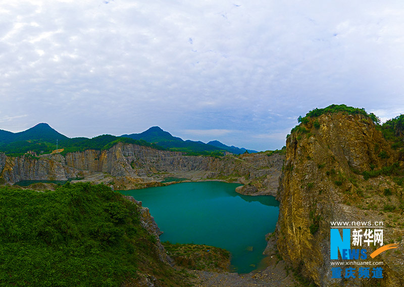 Wonderful aerial photos of China's 'Yellowstone Park'
