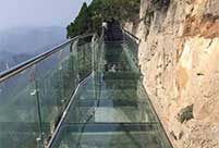 Transparent Over-cliff Path Cracked Suddenly