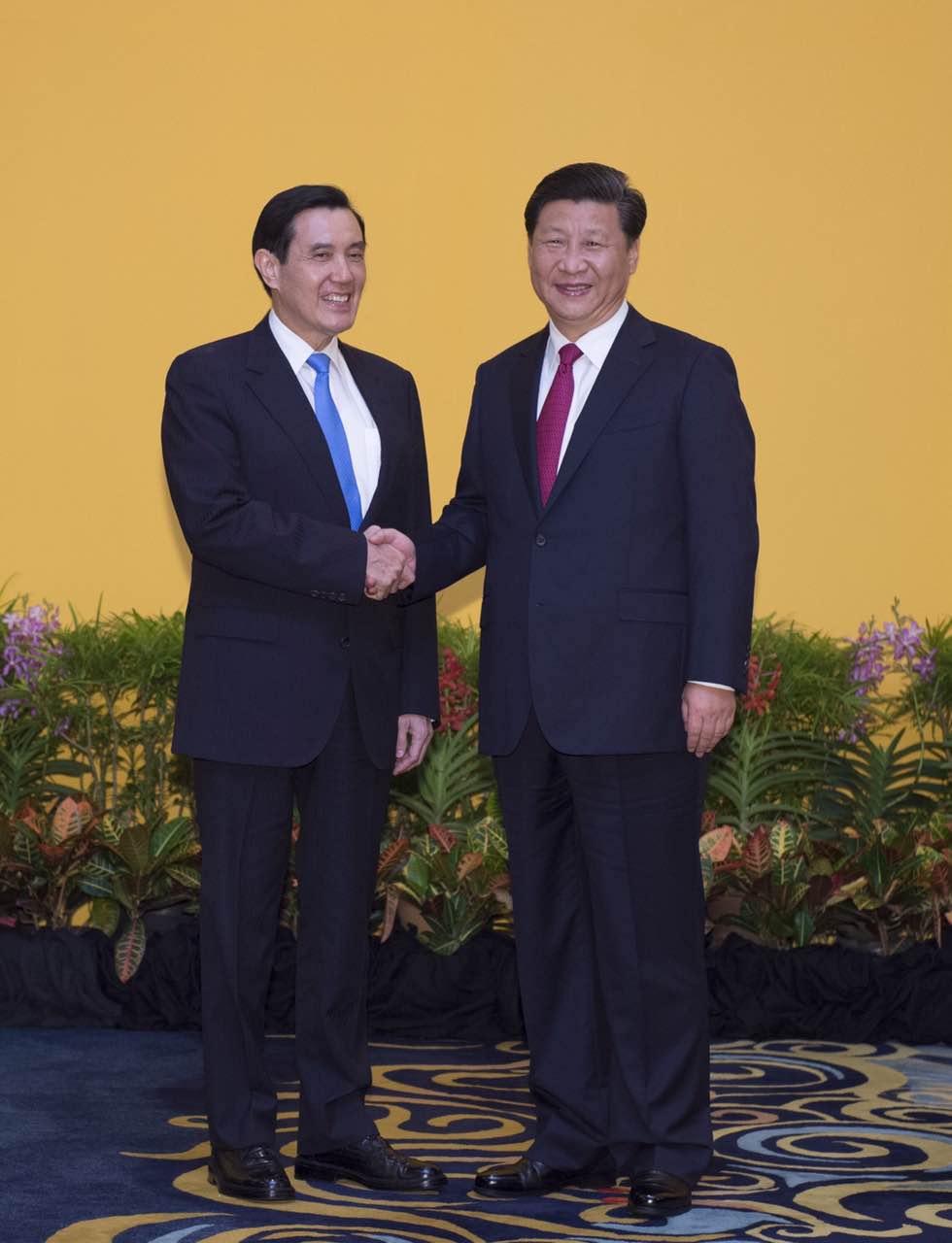 Leaders across Taiwan Strait meet for first time in 66 years