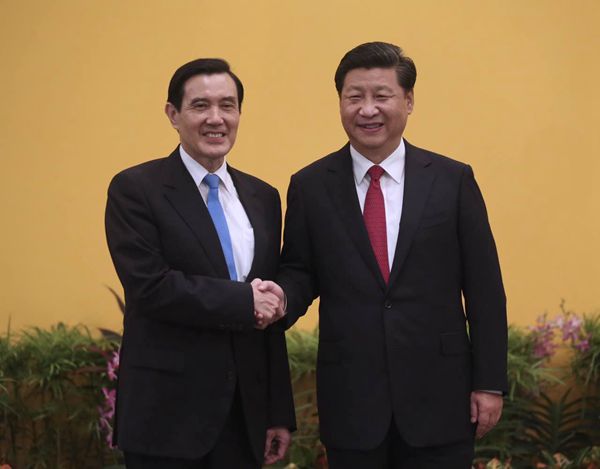Leaders across Taiwan Strait meet for first time in 66 years