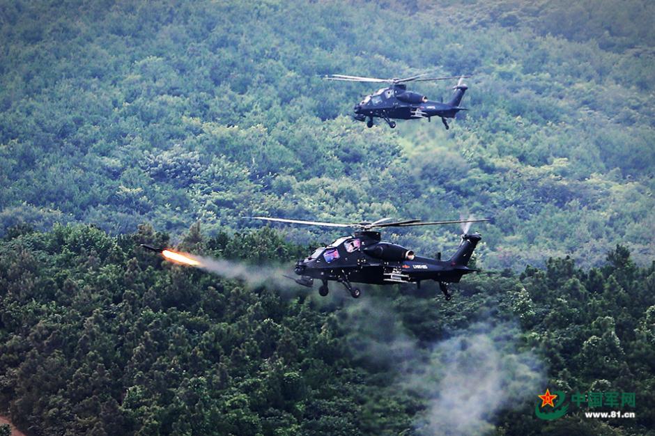 PLA holds joint air-ground military drill