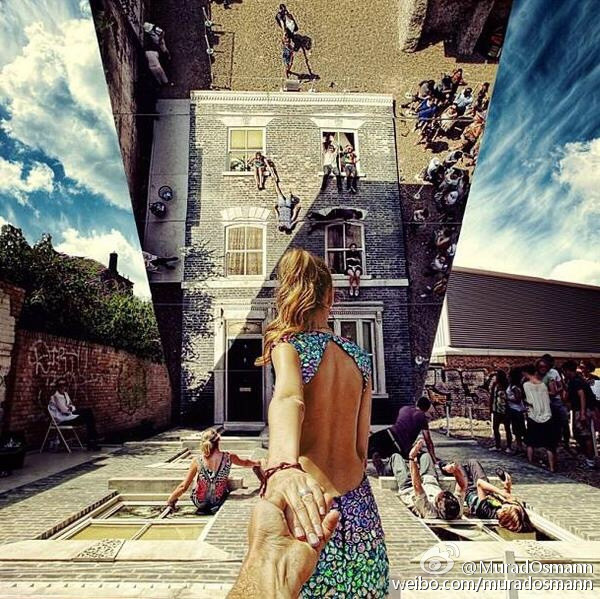 Follow me to my Weibo — Photographer Murad Osmann opens Weibo account