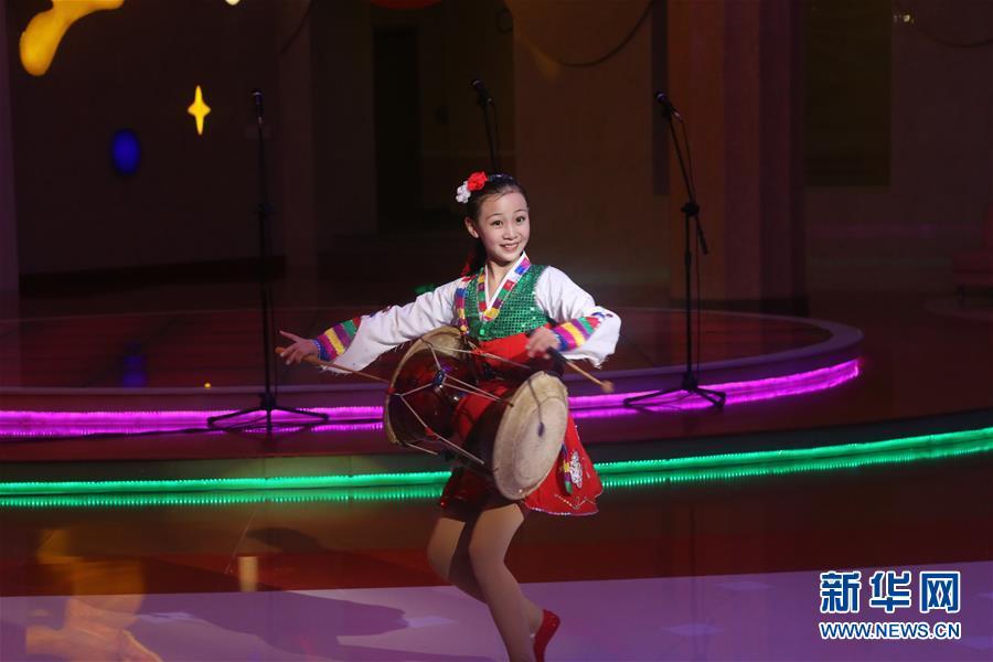 A rare glance of children's palace in Pyongyang