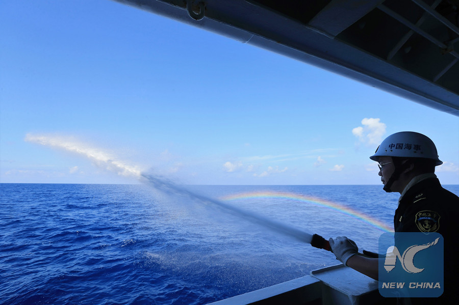Spotlight: Stop playing with fire in South China Sea, says Chinese diplomat