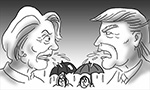 Chinese pubic glued to US election debate for entertainment 
