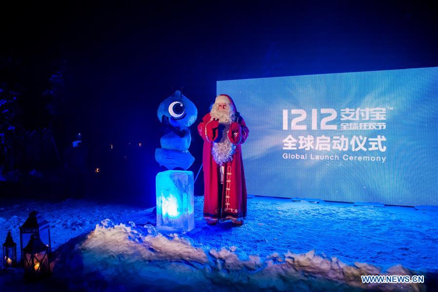 FINLAND-ROVANIEMI-SANTA VILLAGE-ALIPAY