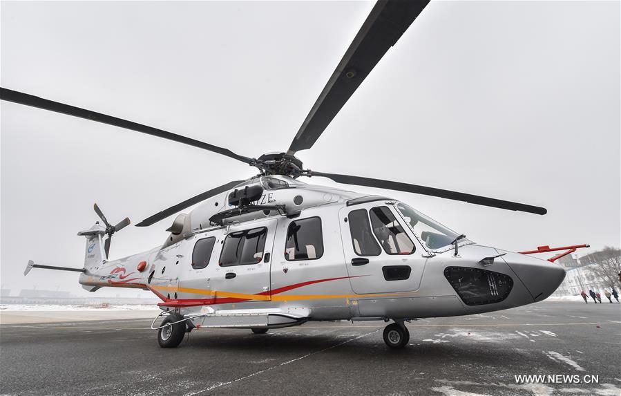 CHINA-HARBIN-AC352-CIVIL HELICOPTER-MAIDEN FLIGHT (CN)