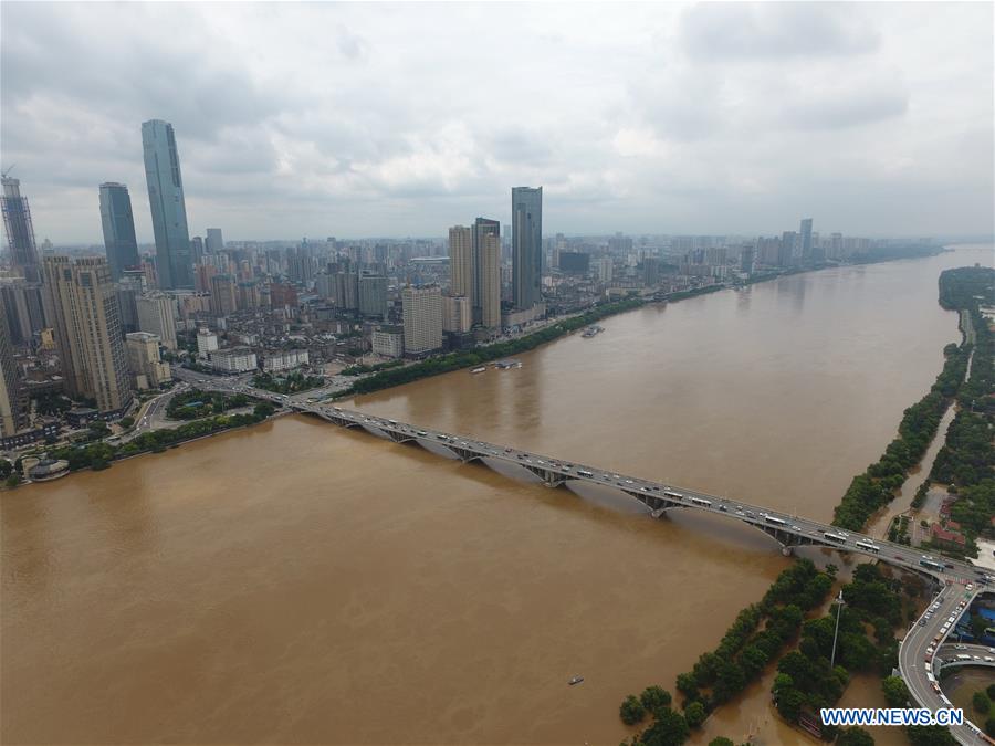 964,600 residents relocated in C China's Hunan due to flood