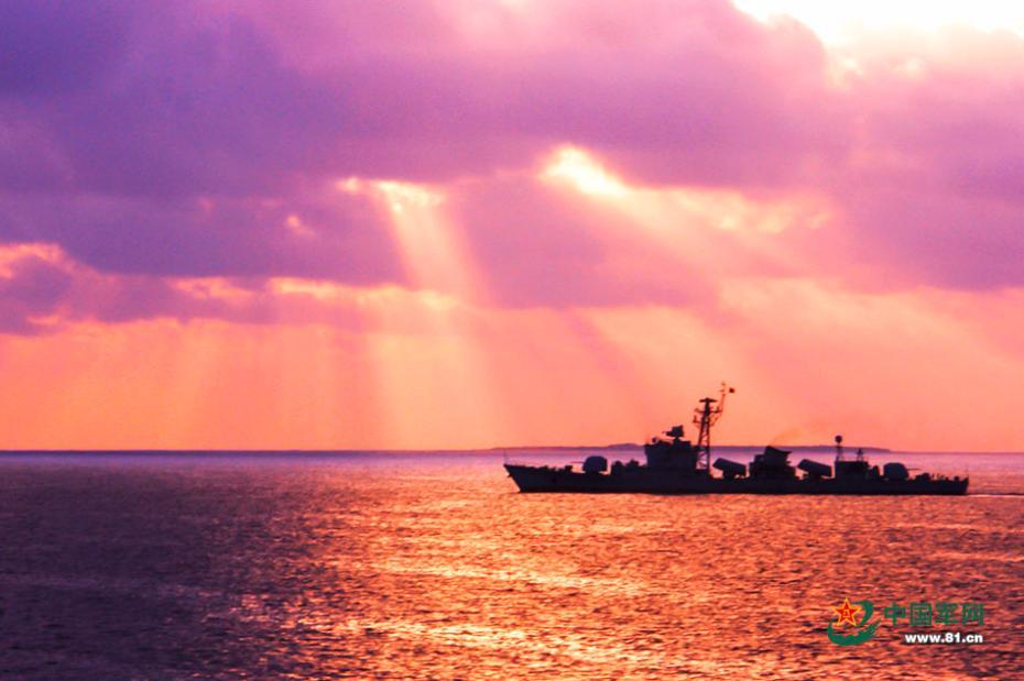 Beauty of the sea in the eyes of Chinese sailors
