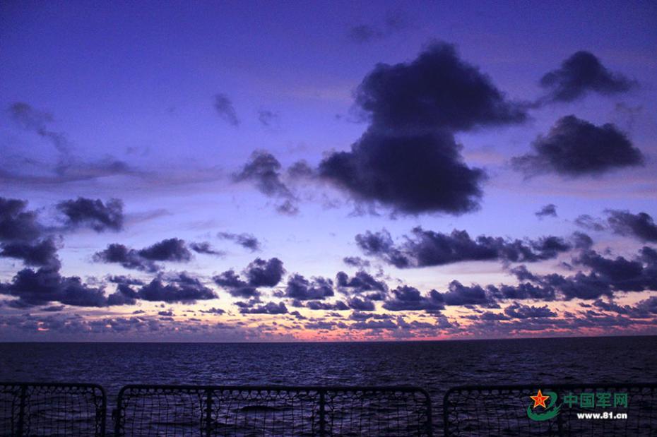 Beauty of the sea in the eyes of Chinese sailors
