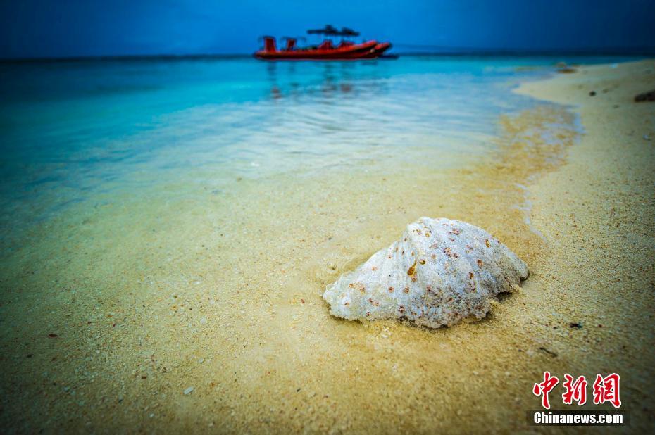 Beautiful scenery of Sansha city in South China Sea