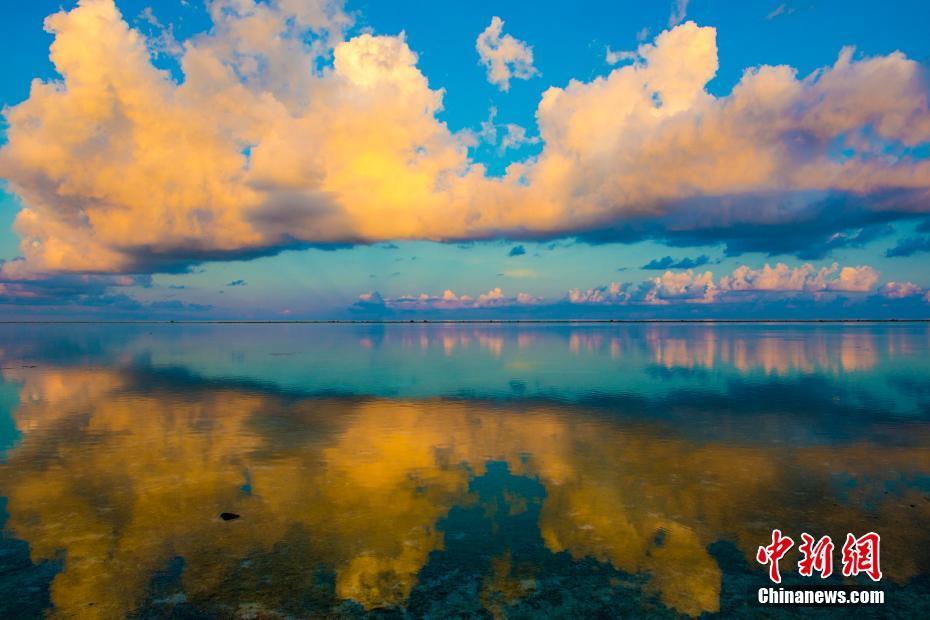 Beautiful scenery of Sansha city in South China Sea
