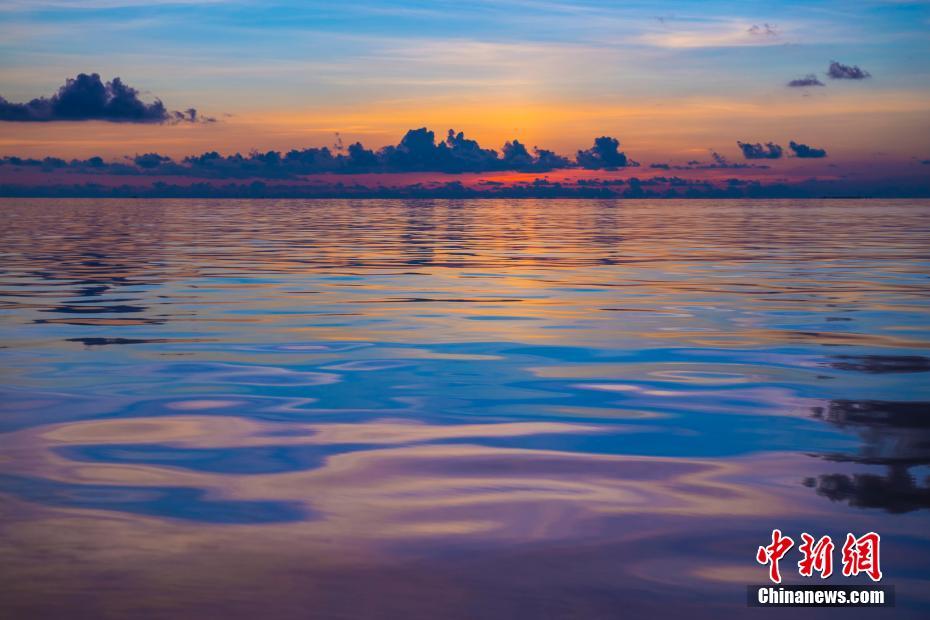 Beautiful scenery of Sansha city in South China Sea