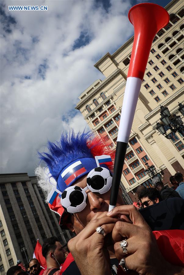 Feel football fans' enthusiasm ahead of World Cup