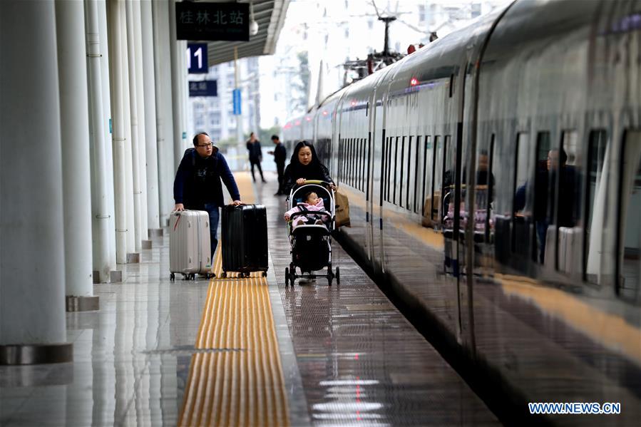 China's railways expected to face post-holiday travel peak over next few days