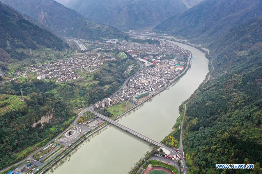 China's Yingxiu Town reconstructed from quake ruins