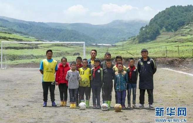 Dedicated village teacher helps children realize football dreams