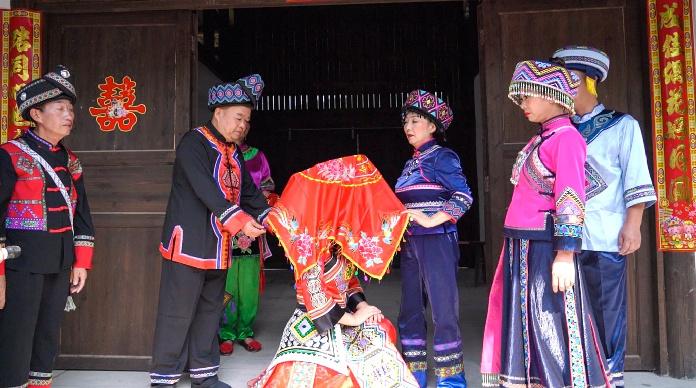 Tujia people celebrate “Eastern Valentine's Day” in central China's Hubei