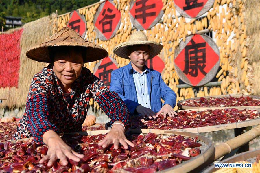 Scenery of Guifeng Village in Sanming City, Fujian