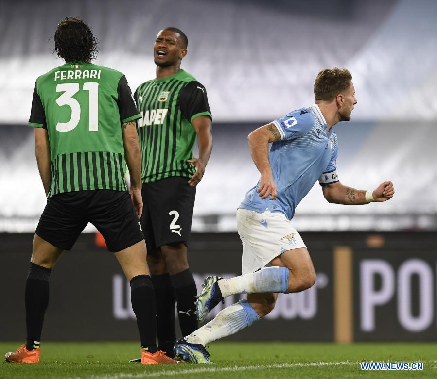Serie A soccer match: Lazio vs. Sassuolo

