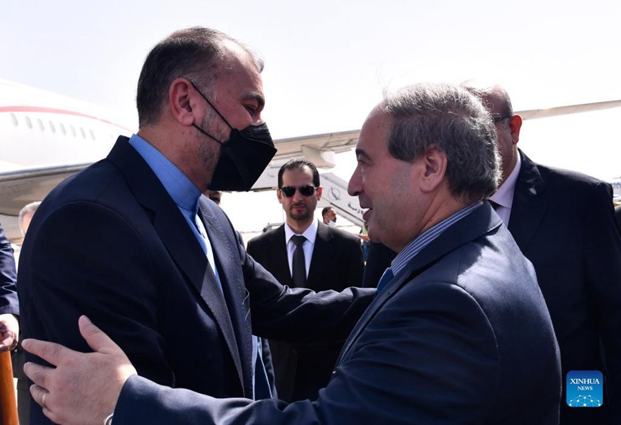 Iran's FM visits Syria for 