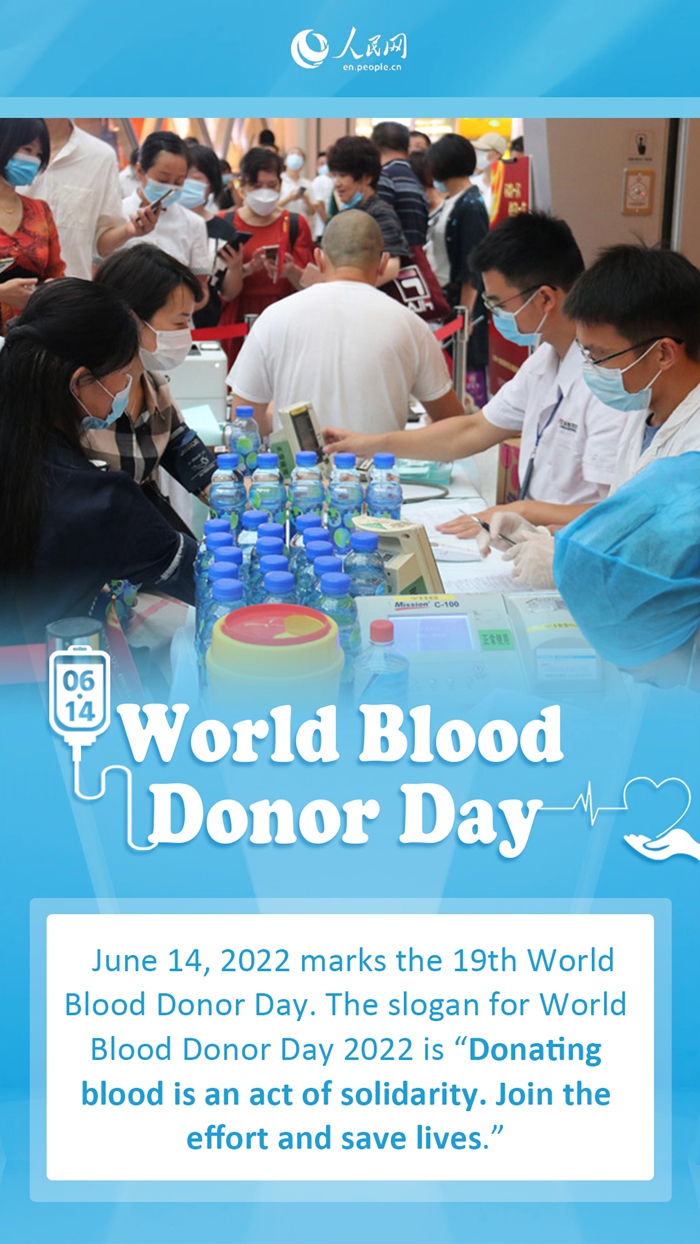 Infographics: things you may not know about World Blood Donor Day