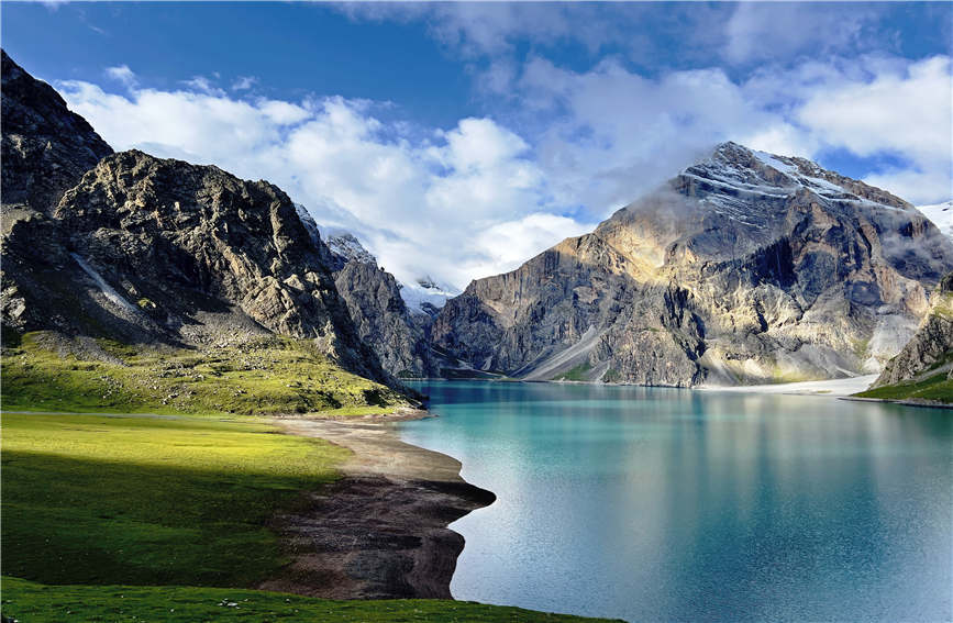 Picturesque scenery of Paradise Lake in NW China's Xinjiang