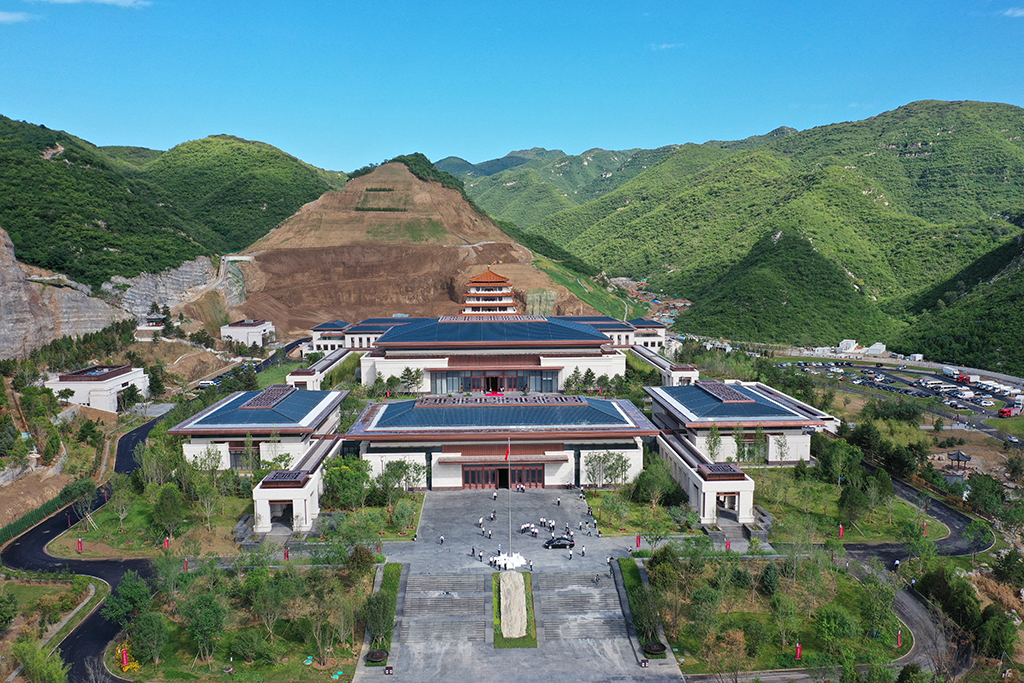 A glimpse of headquarters of National Archives of Publications and Culture in Beijing