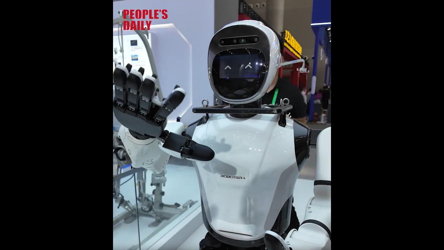 Meet the humanoids: 2024 World Manufacturing Convention