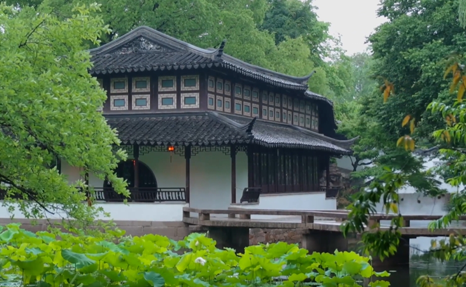Four seasons in the Humble Administrator's Garden in Suzhou