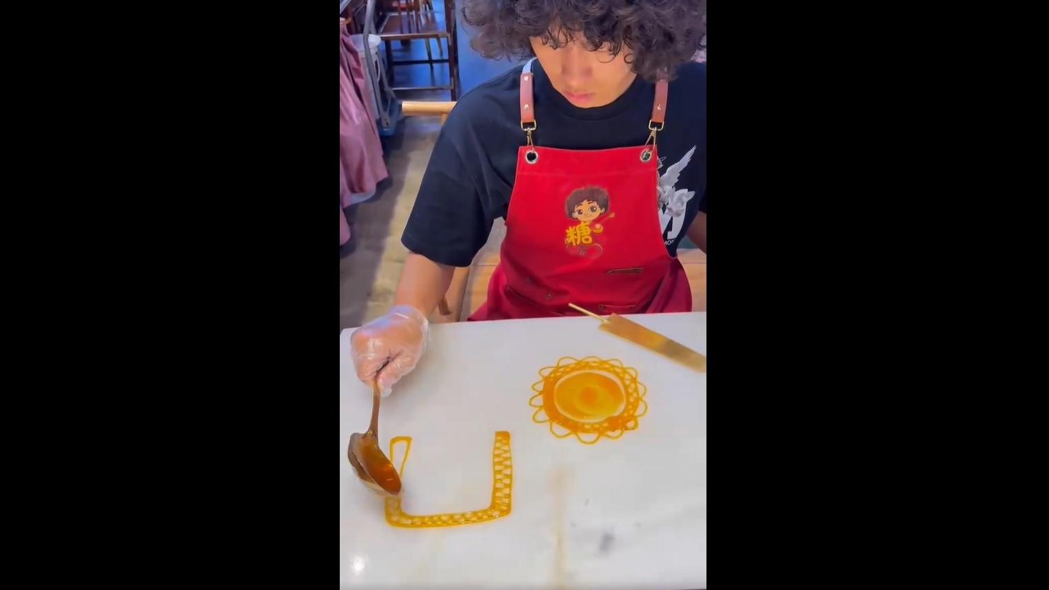 Art of sugar painting
