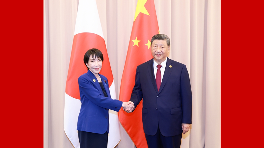 Xi says China ready to work with Japan to build constructive, stable bilateral relations