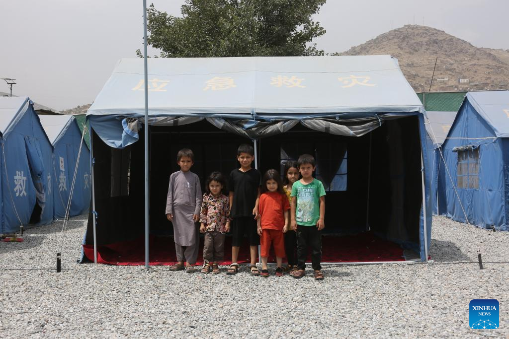 Feature: China's humanitarian, educational support boosts Afghanistan's recovery