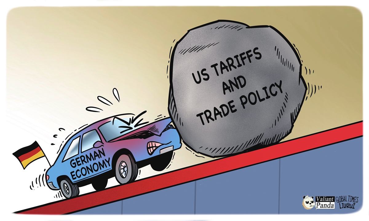 Severe impact. Illustration: Liu Rui/GT
