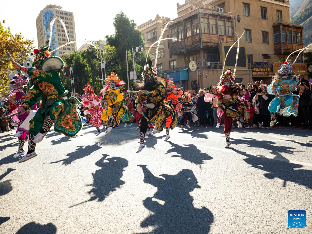 Qiang New Year festival celebrated in SW China's Sichuan