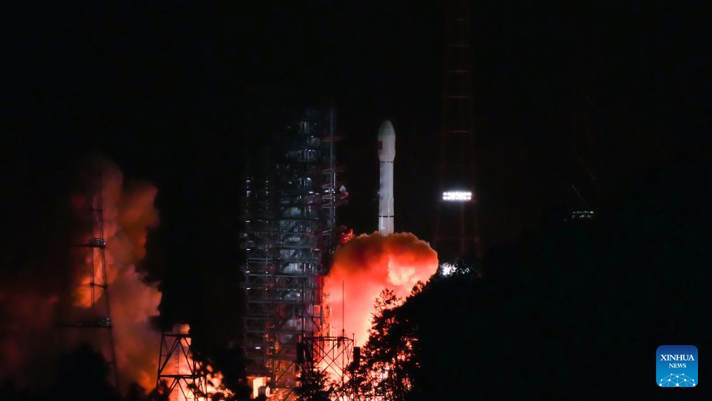 China launches new communication technology test satellite