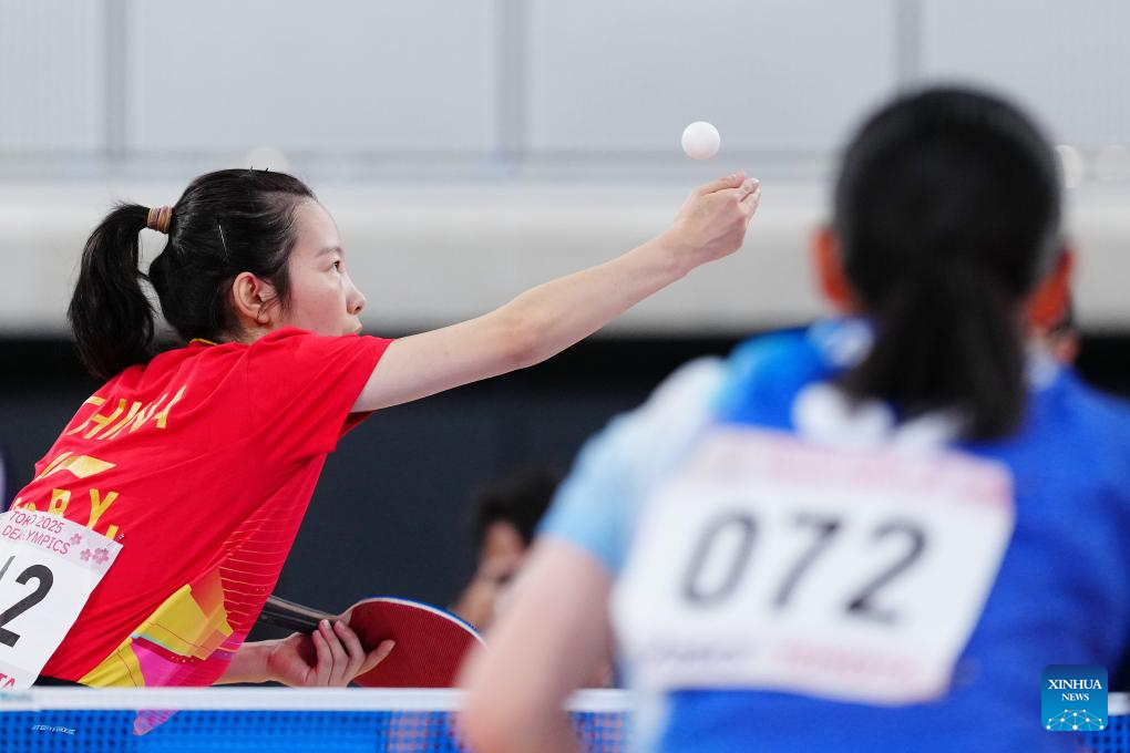 In pics: table tennis at 25th Summer Deaflympics Tokyo 2025